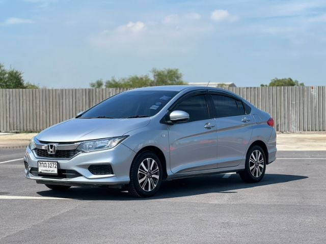 Honda City 2018 1.5 S i-VTEC Sedan เบนซิน ไม่ติดแก๊ส เกียร์อัตโนมัติ เทา รูปที่ 2
