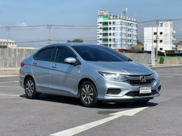 Honda City 2018 1.5 S i-VTEC Sedan เบนซิน ไม่ติดแก๊ส เกียร์อัตโนมัติ เทา