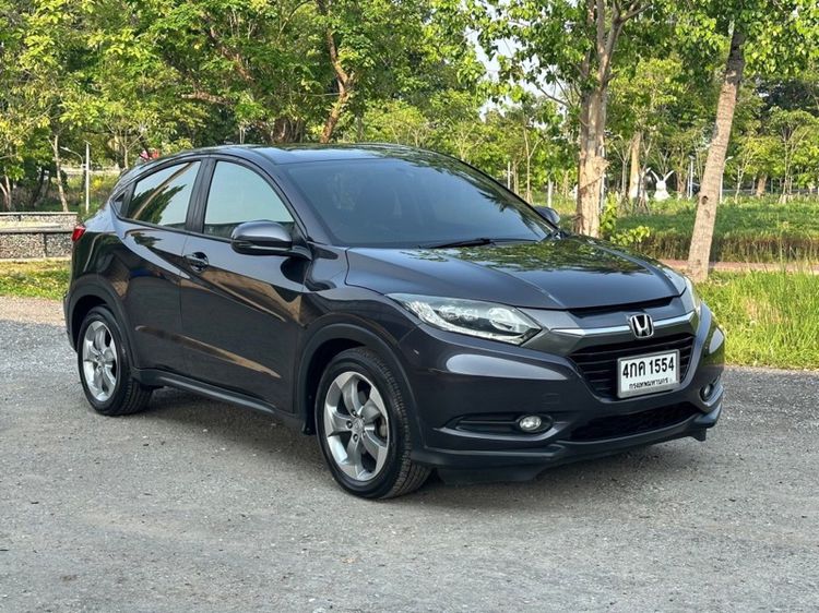 Honda HR-V 2015 1.8 E Utility-car เบนซิน ไม่ติดแก๊ส เกียร์อัตโนมัติ ดำ รูปที่ 3