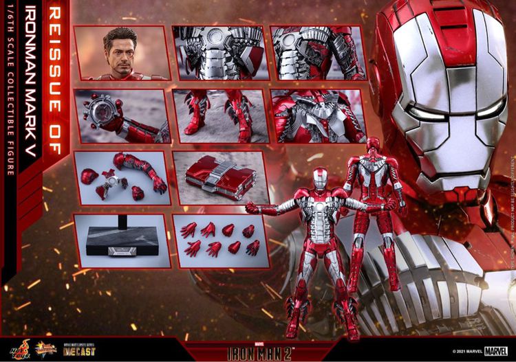 Hot toys MMS400 Ironman Mark 5 reissue รูปที่ 13