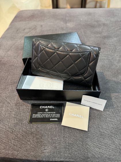 กระเป๋าสตางค์ Chanel wallet lamp 3พับ รูปที่ 2