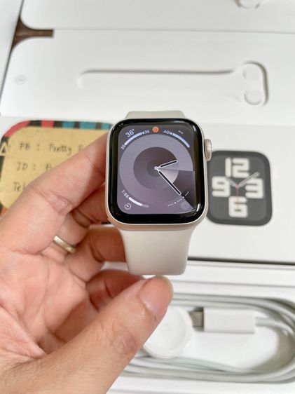Apple Watch SE(Gen2)  GPS 40 mm สี starlight รูปที่ 5