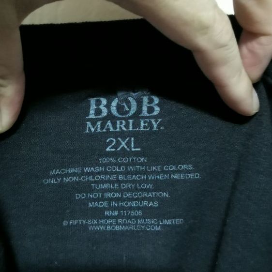 เสื้อ BOB Marley แท้ 2XL รูปที่ 3