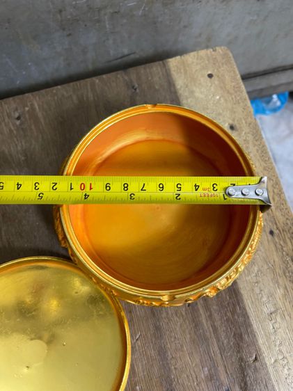 โถ ฝากะไหล่ทอง ลายนกฟีนิกซ์ มังกรA14 รูปที่ 17