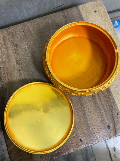 โถ ฝากะไหล่ทอง ลายนกฟีนิกซ์ มังกรA14 รูปที่ 15