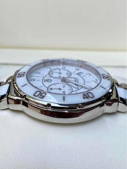 ⌚️TAG Heuer Formula 1 Diamonds White Ceramic Chronograph Quartz CAH1211⌚️ รูปที่ 3