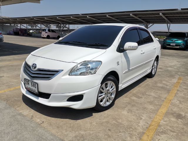 Toyota Vios 2011 1.5 Exclusive Sedan เบนซิน ไม่ติดแก๊ส เกียร์อัตโนมัติ ขาว