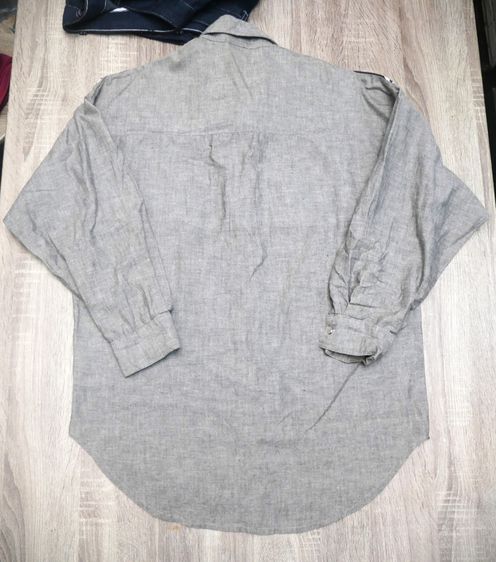 Gray black long sleeve western shirt paris blue made in australia รูปที่ 5