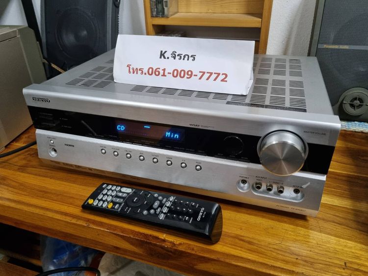 ONKYO TX-SA 507  แอมป์ดูหนังฟังเพลง DTS 5.1  HDMI รูปที่ 6
