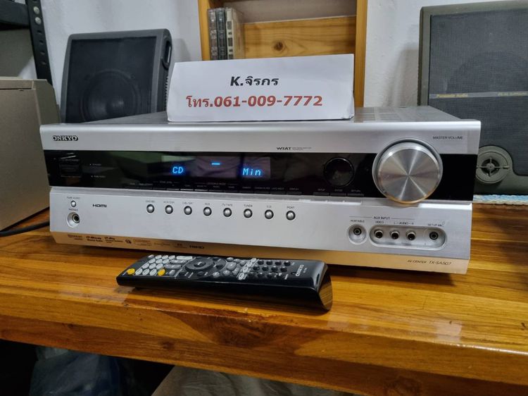 ONKYO TX-SA 507  แอมป์ดูหนังฟังเพลง DTS 5.1  HDMI รูปที่ 3