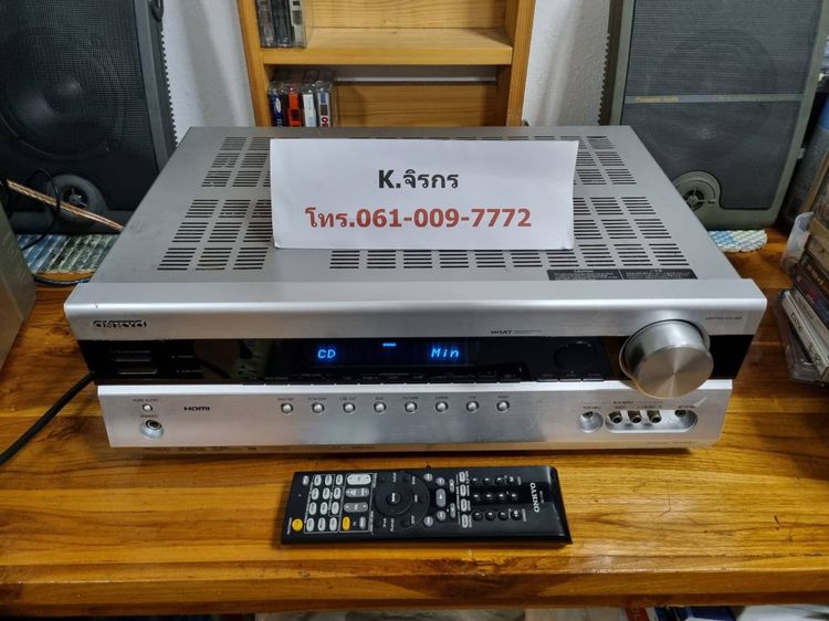 ONKYO TX-SA 507  แอมป์ดูหนังฟังเพลง DTS 5.1  HDMI รูปที่ 4