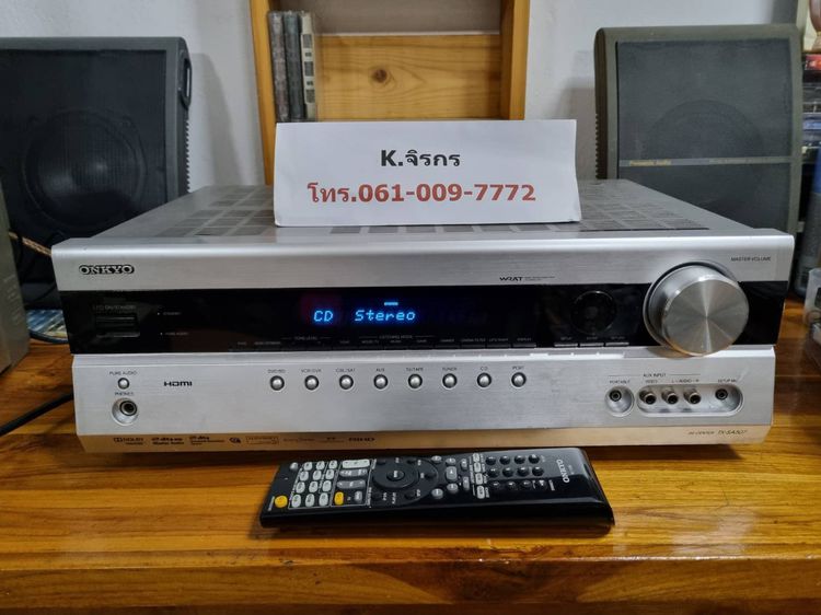 ONKYO TX-SA 507  แอมป์ดูหนังฟังเพลง DTS 5.1  HDMI