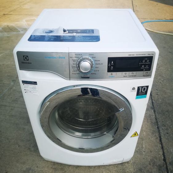 Electrolux เครื่องซักผ้าอบผ้า เครื่องซักผ้า พร้อมอบแห้ง 10 กก ใช้ปกติ