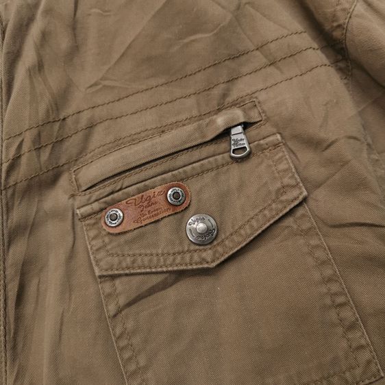UGIZ Brown Full Zipper Jacket รอบอก 44” รูปที่ 8
