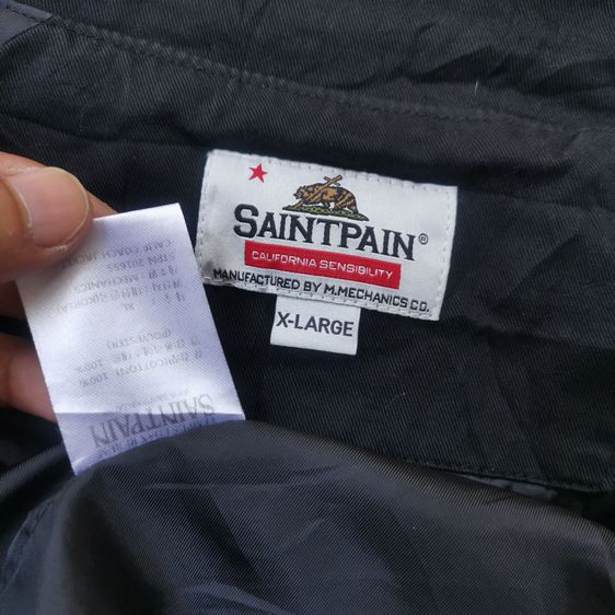 The Saintpain Black Cloth Jacket รอบอก 48” รูปที่ 6