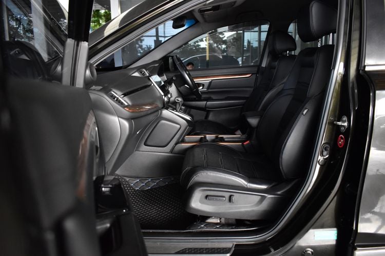 Honda CR-V 2018 2.4 EL 4WD Utility-car เบนซิน ไม่ติดแก๊ส เกียร์อัตโนมัติ เขียว รูปที่ 4