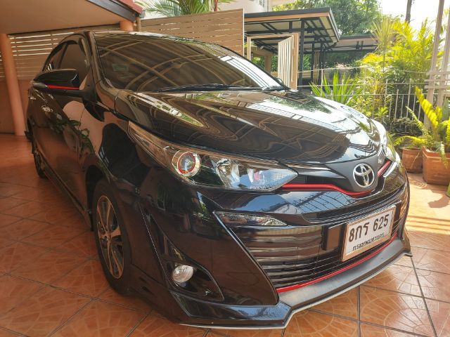 Toyota Yaris ATIV 2019 1.2 S Plus Sedan เบนซิน ไม่ติดแก๊ส เกียร์อัตโนมัติ ดำ