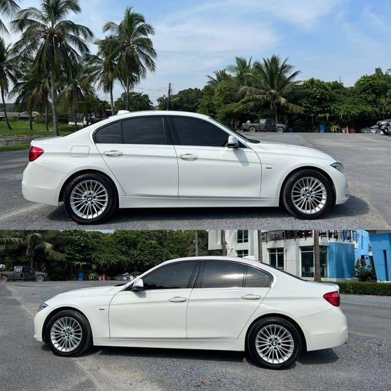 BMW Series 3 2015 320d Sedan ดีเซล เกียร์อัตโนมัติ ขาว รูปที่ 4