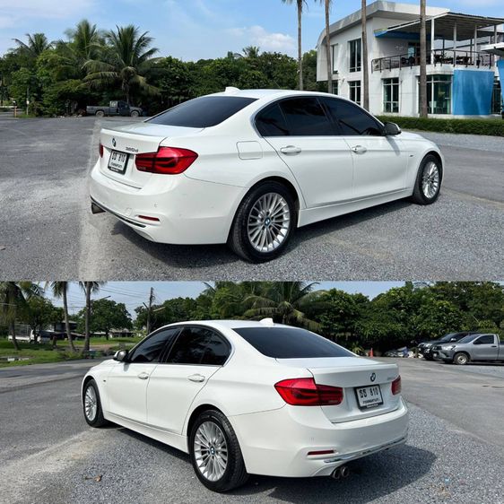 BMW Series 3 2015 320d Sedan ดีเซล เกียร์อัตโนมัติ ขาว รูปที่ 3