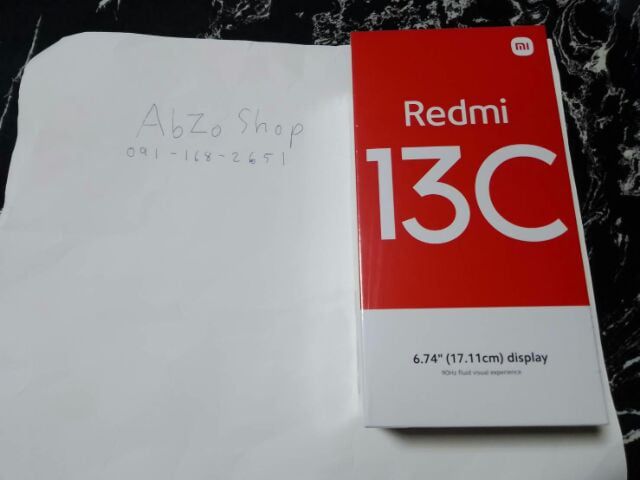 Redmi 13C เครื่องใหม่ 256GB รูปที่ 1