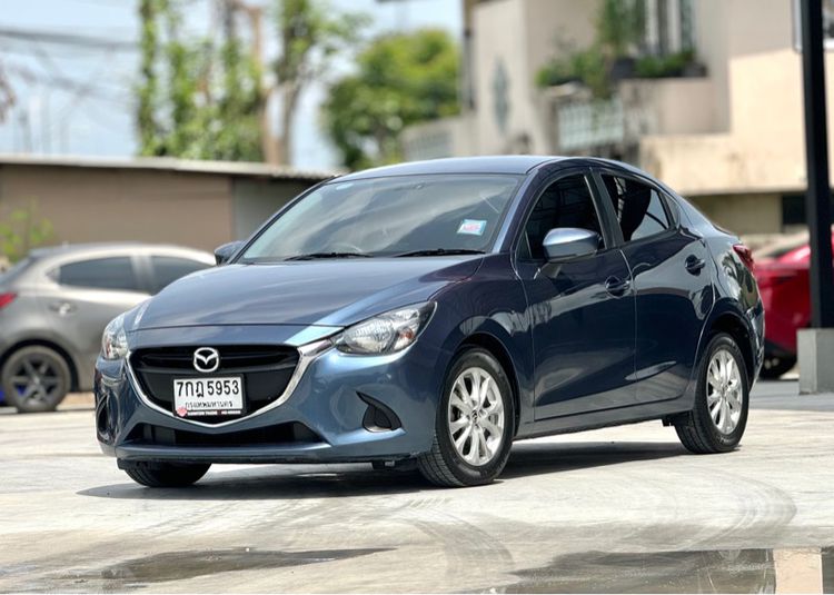 Mazda Mazda 2 2018 1.3 Skyactiv-G Sedan เบนซิน ไม่ติดแก๊ส เกียร์อัตโนมัติ น้ำเงิน รูปที่ 2
