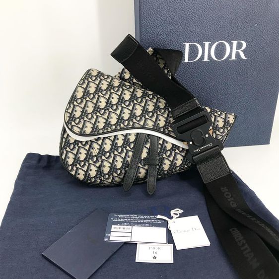 Dior Oblique Saddle Belt Bag ปึ20 รูปที่ 2