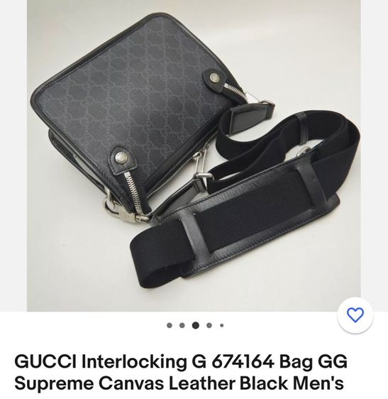 ขายกระเป๋า Gucci สะพายข้างผู้ชาย รูปที่ 6
