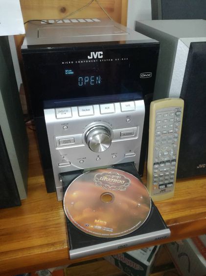 JVC UX-G55 เล่นได้ครบ CD  MP3  DVD   TAPE  FM-AM รูปที่ 4