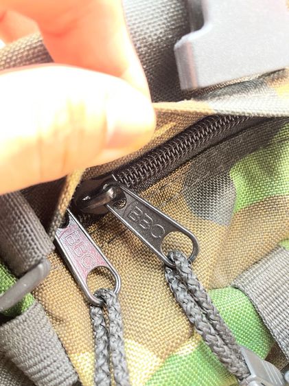 กระเป๋าคาดเอวลายพรางทหารของอเมริกา Military Waist Bag BBC Camouflage Woodland Made In Usa รูปที่ 4