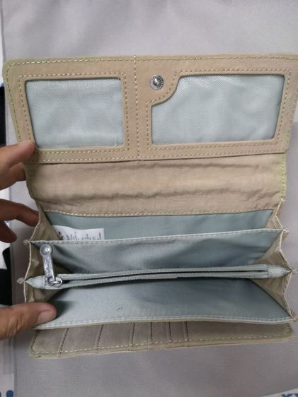 กระเป๋าสตางค์ Kipling คิปลิงค์ New Teddi Wallet สีน้ำตาลอ่อน รูปที่ 3
