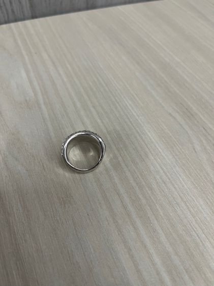 แหวน สี silver ประดับเพรช  รอบนิ้ว 5 cm รูปที่ 5