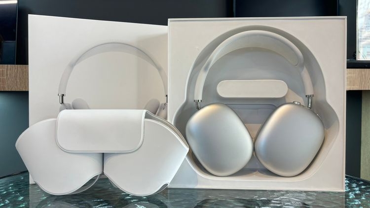 AirPods Max Silver with White Headband รูปที่ 4