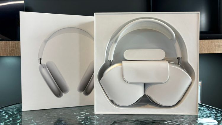 AirPods Max Silver with White Headband รูปที่ 3