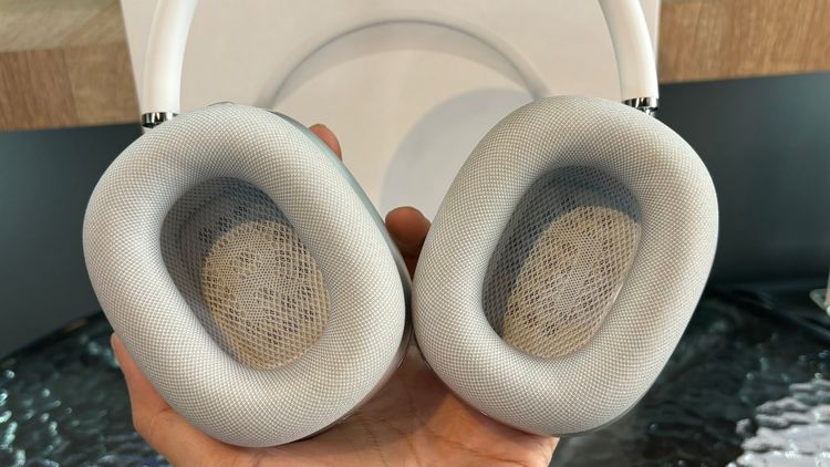 AirPods Max Silver with White Headband รูปที่ 7