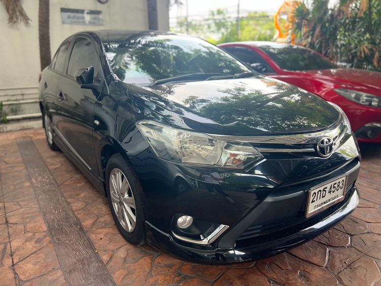Toyota Vios 2013 1.5 J Sedan เบนซิน ไม่ติดแก๊ส เกียร์อัตโนมัติ ดำ รูปที่ 2