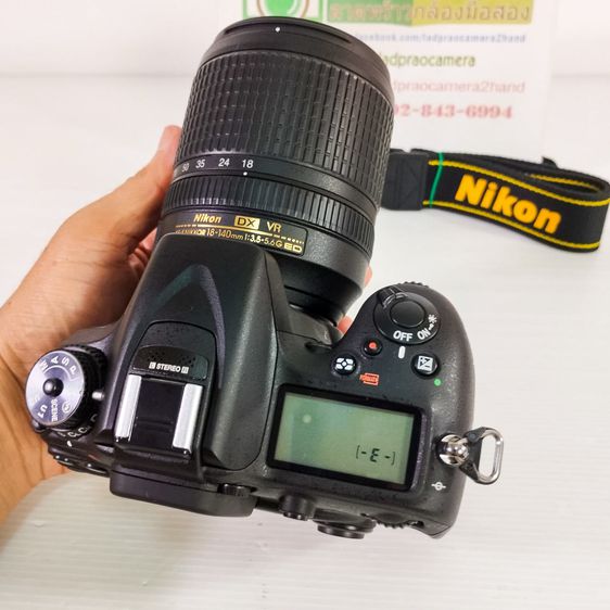 ใหม่มากๆๆ Nikon D7100+Lens 18-140mm.Shutter 720 ครั้ง(เช็คแล้วของจริง) หลุดมาได้งัย เลนส์เดียวจบ ไม่มีตำหนิ รูปที่ 12