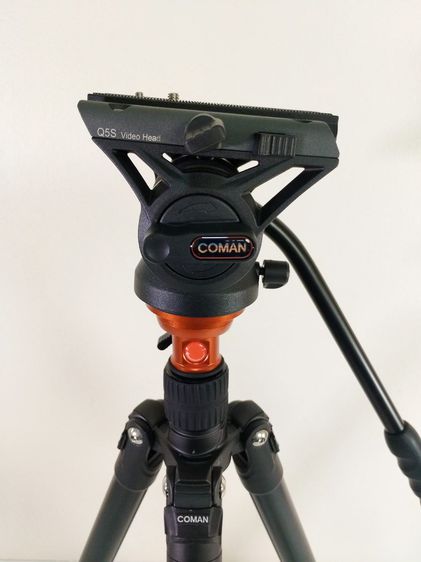 ขาตั้งกล้องใหม่ๆ COMAN DF06+Q5S หัวแพน Monopod ได้ กางสูงสุด 180cm. แข็งแรง พกพาสะดวก รูปที่ 3