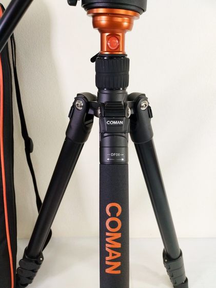ขาตั้งกล้องใหม่ๆ COMAN DF06+Q5S หัวแพน Monopod ได้ กางสูงสุด 180cm. แข็งแรง พกพาสะดวก รูปที่ 2