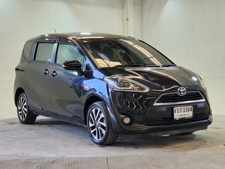 Toyota Sienta 2017 1.5 V Utility-car เบนซิน เกียร์อัตโนมัติ ดำ