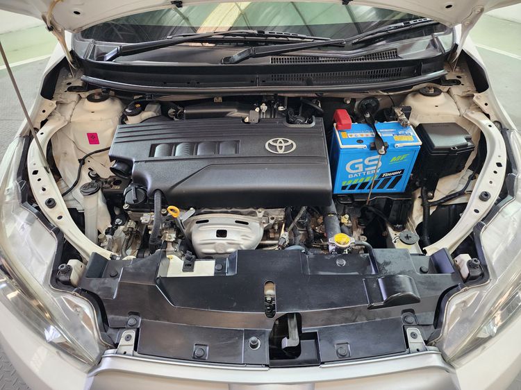 Toyota Yaris 2016 1.2 G Sedan เบนซิน เกียร์อัตโนมัติ ขาว รูปที่ 3