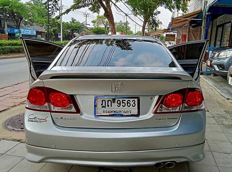 Honda Civic 2010 1.8 E i-VTEC Sedan เบนซิน ไม่ติดแก๊ส เกียร์อัตโนมัติ เทา รูปที่ 4