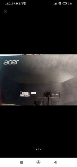 จอภาพ จอคอมพิวเตอร์ Acer EK220Q E3 Bit 21.5" IPH FHD Monitors