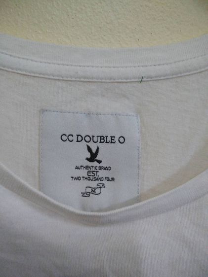 เสื้อยืด CCoo สีขาว ของแท้  รอบอก32 ยาว 26  สภาพดีไม่มีขาด  รูปที่ 3