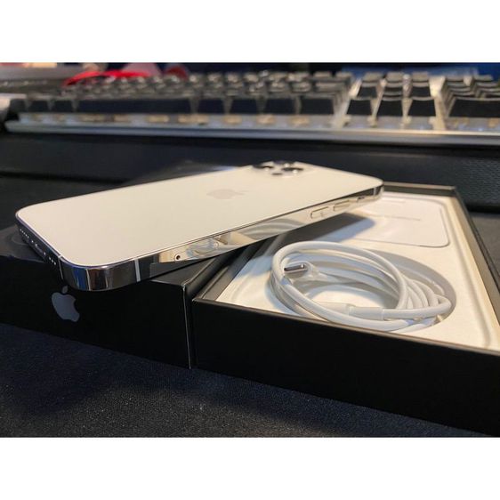 iPhone 12 Pro Max 512 GB Top สุดของรุ่น สีเงิน Silver ศูนย์ TH รูปที่ 3