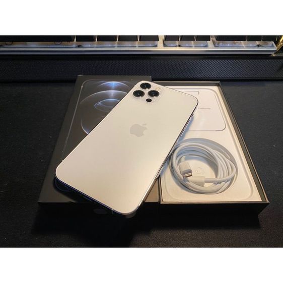 iPhone 12 Pro Max 512 GB Top สุดของรุ่น สีเงิน Silver ศูนย์ TH รูปที่ 2