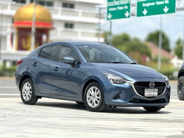 Mazda Mazda 2 2018 1.3 Sports High Sedan เบนซิน ไม่ติดแก๊ส เกียร์อัตโนมัติ น้ำเงิน