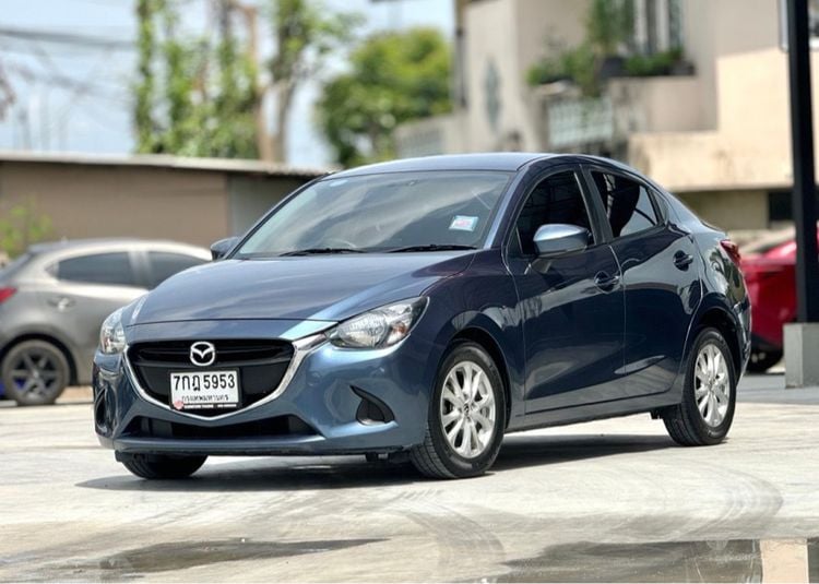 Mazda Mazda 2 2018 1.3 Sports High Sedan เบนซิน ไม่ติดแก๊ส เกียร์อัตโนมัติ น้ำเงิน รูปที่ 3