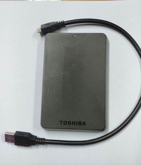 ที่เก็บข้อมูลและเมมโมรี่การ์ด External hard disk TOSHIBA 1 TB