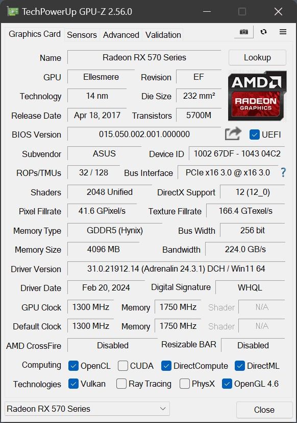 การ์ดจอ Asus ROG Strix Radeon RX 570 4Gb รูปที่ 14