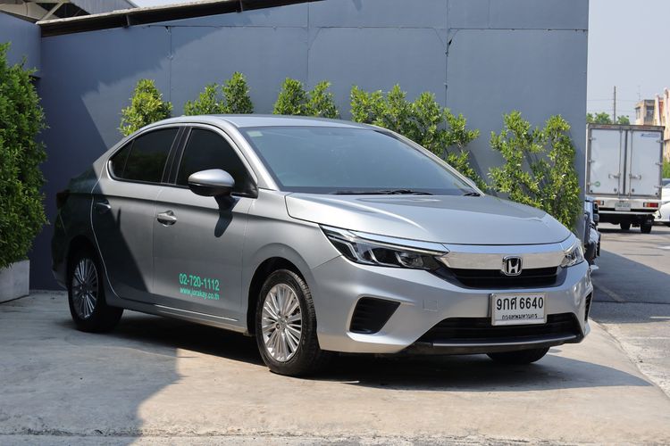 Honda City 2020 1.0 V Sedan เบนซิน ไม่ติดแก๊ส เกียร์อัตโนมัติ บรอนซ์เงิน